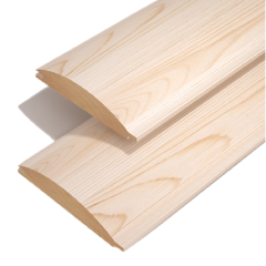 Фото Блок-хаус (сосна) 35х135х4500 мм  - Магазин MASMART