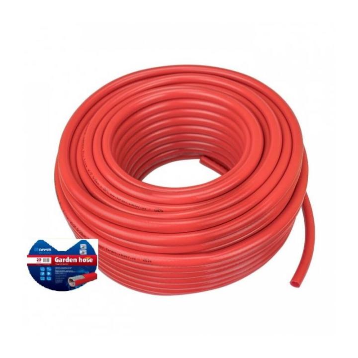 Фото Шланг для поливу 1/2 50 м Garden hose Pro line ТМ Symmer червоний садовий - Магазин MASMART