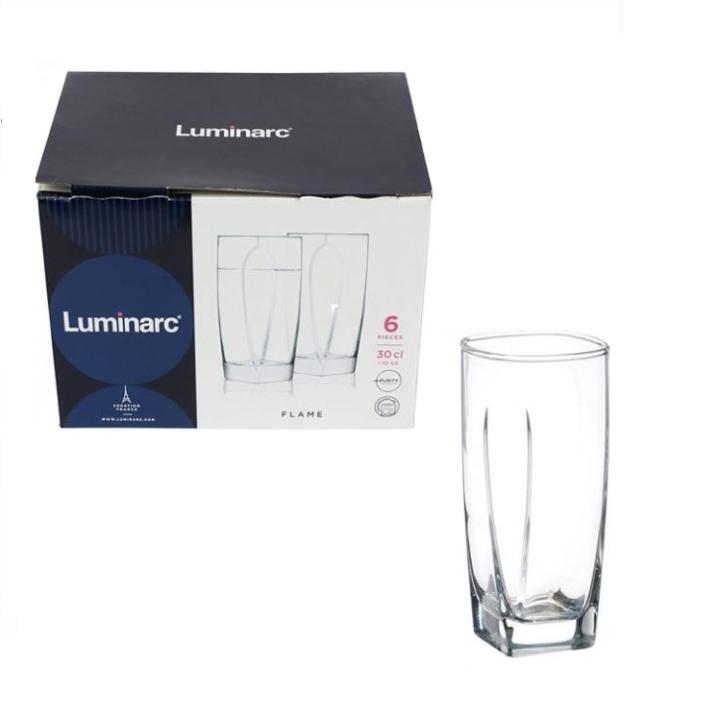 Фото Набір склянок Luminarc Flame 300 мл 6шт  - Магазин MASMART