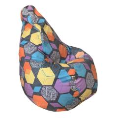 Фото Крісло-мішок Груша принт  - Магазин MASMART