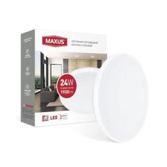Фото Светильник LED Maxus 1-MСL-01-C LCL-2441-C 24W 4100K круг  - Магазин MASMART