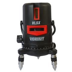 Фото Нівелір лазерний Vorhut VL5X на 5 площин 34-205  - Магазин MASMART