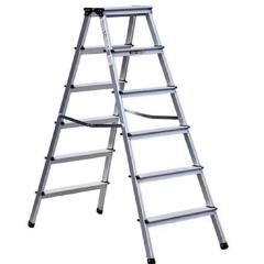 Фото Стремянка 2-сторонняя Практика 6 ступеней  - Магазин MASMART