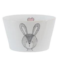Фото Салатник пиала LIMITED EDITION HARE белый 480 мл HTK-014...  - Магазин MASMART