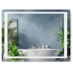 Фото Зеркало Kroner KRP Spiegel HR2-8060 с LED-подсветкой и...  - Магазин MASMART