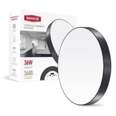 Фото Світильник LED MAXUS SP Ceiling 1-MSP-3641-SLB 4100K...  - Магазин MASMART