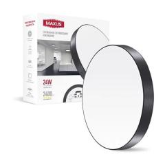 Фото Світильник LED MAXUS SP Ceiling 1-MSP-2441-SLB 24W 4100K...  - Магазин MASMART