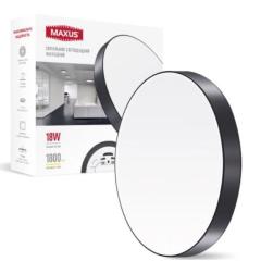 Фото Світильник LED MAXUS SP Ceiling 1-MSP-1841-SLB 18W 4100K...  - Магазин MASMART