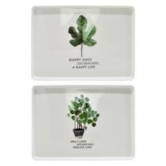 Фото Поднос меламиновый прямоугольный Stenson 35х25х2см  - Магазин MASMART