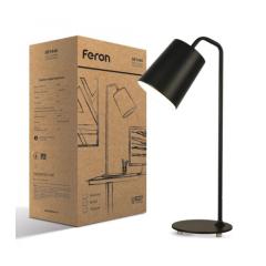 Фото Настольный светильник Feron Е27 DE1440 под лампу черный  - Магазин MASMART