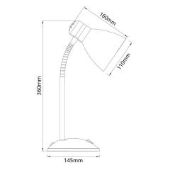 Фото Світильник настільний Violux TIFFANY Е27 зелений  - Магазин MASMART