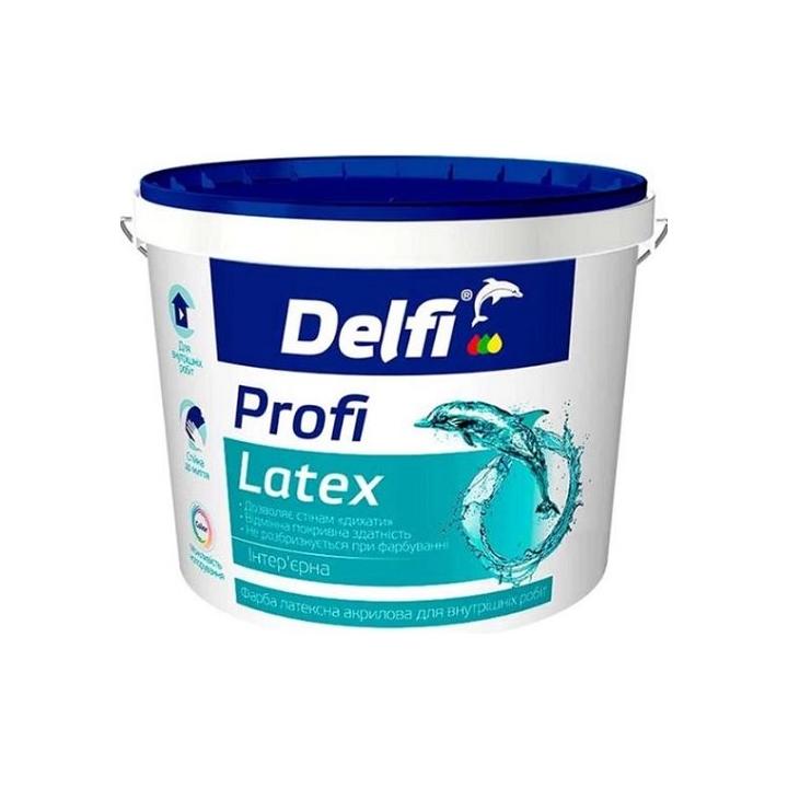 Фото Краска интерьерная латексная акриловая Profi Latex Delfi 7кг - Магазин MASMART