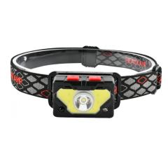 Фото Фонарь налобный LED Quantum сенсорный Master COB  QM-FL4020  - Магазин MASMART