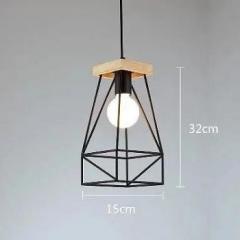 Фото Люстра подвесная в стиле лофт Sirius J 737-1BK  - Магазин MASMART