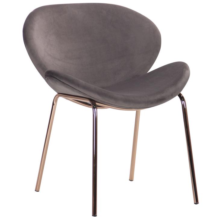 Фото Стілець ALPHABET E GOLD-GRAPHITE AMF (545711) - Магазин MASMART