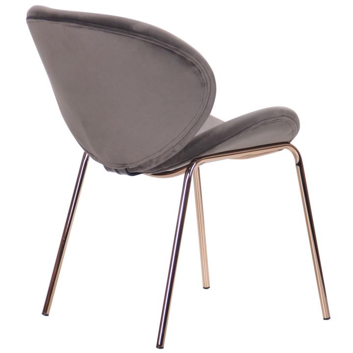 Фото Стілець ALPHABET E GOLD-GRAPHITE AMF (545711)  - Магазин MASMART