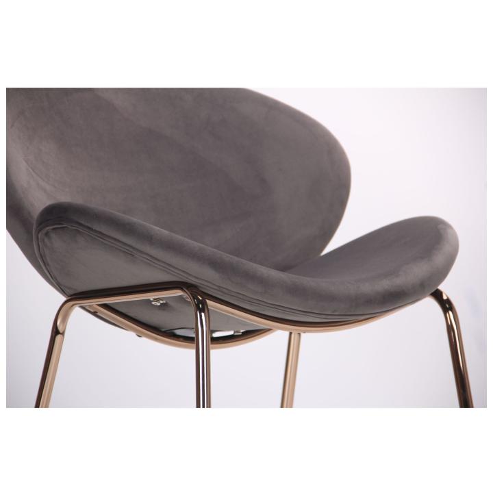 Фото Стул ALPHABET E GOLD-GRAPHITE AMF (545711)  - Магазин MASMART