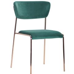 Фото Стул ALPHABET A GOLD/DARK green AMF (545704)  - Магазин MASMART