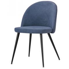 Фото Стул обеденный Сантино черный/океан AMF RD1527  - Магазин MASMART