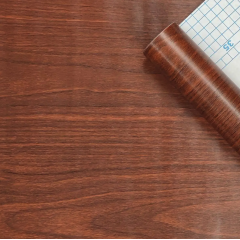 Фото Самоклеящаяся пленка коричневое дерево 45смх10м 30018 R  - Магазин MASMART