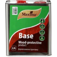 Фото Деревозащитная алкидная грунтовка ТМ Maxima 2,5л  - Магазин MASMART