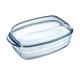 Фото Форма для запікання з кришкою 3,0 л+1,5 л O cuisine Basic 33х19х13 см прямокутна термоскло 465AC00/1643  - Магазин MASMART