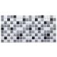 Фото Декоративная 3D-панель ПВХ 1181 960х480х4 мм черно-белая мозаика  - Магазин MASMART