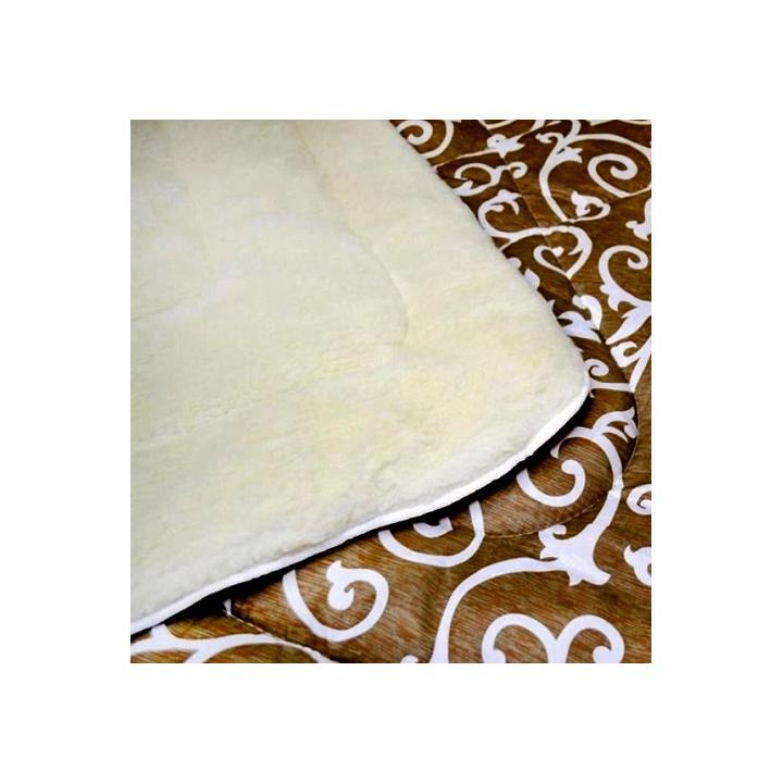 Фото Одеяло зимнее с открытым мехом в поликотоне VITAL TEXTILE двуспальное 180х220см  - Магазин MASMART