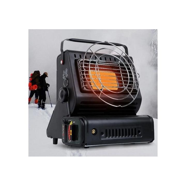 Фото Портативный газовый обогреватель 2в1 YANCHUAN YC-808B с адаптером для бытового баллона. - Магазин MASMART