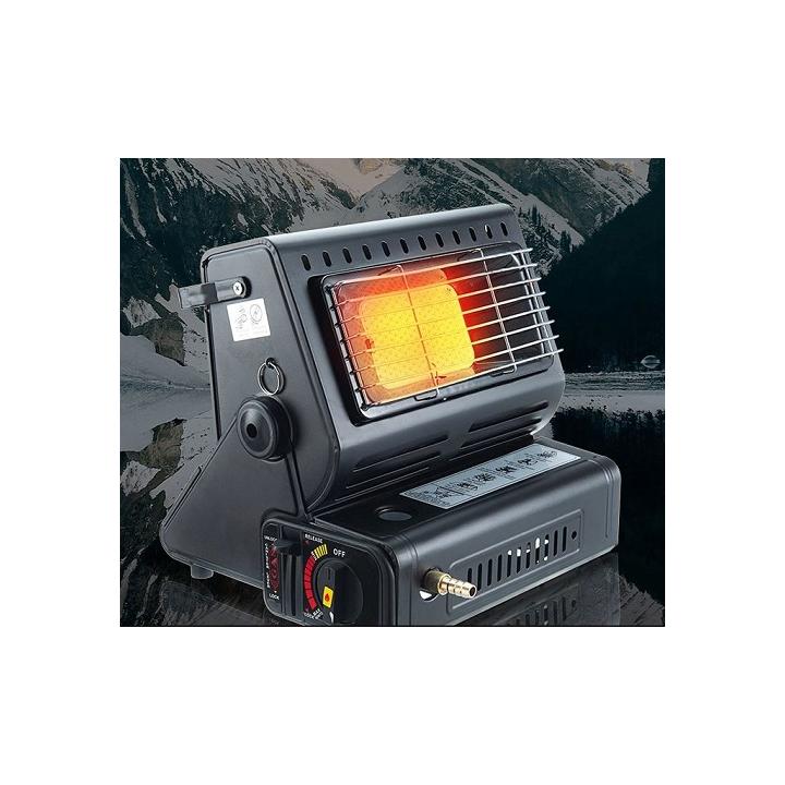 Фото Портативный газовый обогреватель 2в1 YANCHUAN YC-808B с адаптером для бытового баллона.  - Магазин MASMART