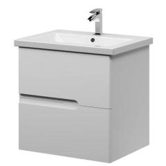 Фото Тумба підвісна Koller Pool Grace 60 см білий з умивальником  - Магазин MASMART