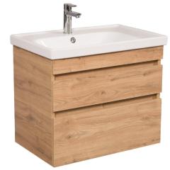 Фото Тумба підвісна Вінтаж 70 см з умивальником Frame (севілья)  - Магазин MASMART