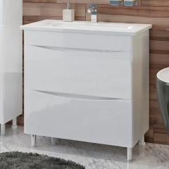 Фото Тумба Комо 80 Н2 под умывальник Комо 80 см (без умывальника)  - Магазин MASMART