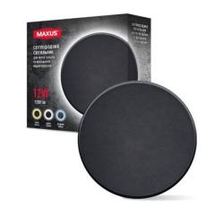 Фото Светильник Maxus MAXUS MWL 12W 3CCT IP65 BL Circle...  - Магазин MASMART