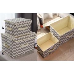 Фото Коробка для зберігання речей Stenson Котон 38x25x25см  - Магазин MASMART