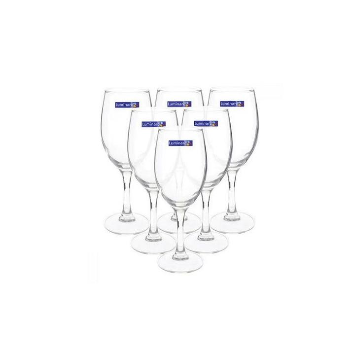 Фото Набір келихів для вина Luminarc RAINDROP 6/250 мл (H5701)  - Магазин MASMART