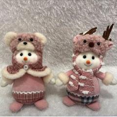 Фото Фигура новогодняя Snowman 18 см  - Магазин MASMART