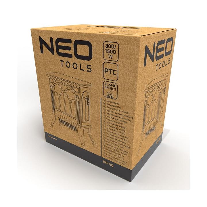 Фото Тепловентилятор керамический Neo tools 90-110 (800/1500Вт)  - Магазин MASMART