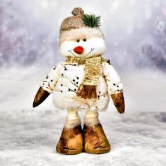 Фото Фігура новорічна Snowman 88 см (ноги-телескоп)  - Магазин MASMART