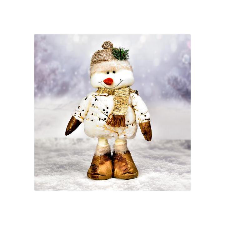 Фото Фігура новорічна Snowman 88 см (ноги-телескоп) - Магазин MASMART