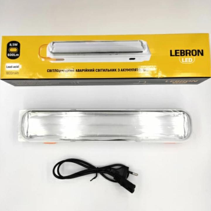 Фото Светильник аварийный LEBRON L-EL-870 8,5W 1800mAh 16-95-30-1  - Магазин MASMART