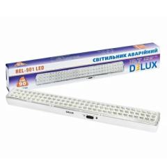 Фото Фонарь аварийный DELUX REL-901 2х3,7V2Ah 90LED 6W...  - Магазин MASMART