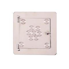 Фото Дверцята прочисні нержавіючі 90х90 на завісах  - Магазин MASMART