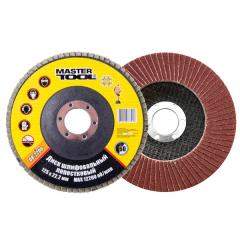 Фото Круг пелюстковий Mastertool 08-2206 125х22,2 P 60 T27  - Магазин MASMART