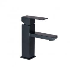 Фото Змішувач для умивальника Lidz Kubis 01D-BFS Black  - Магазин MASMART