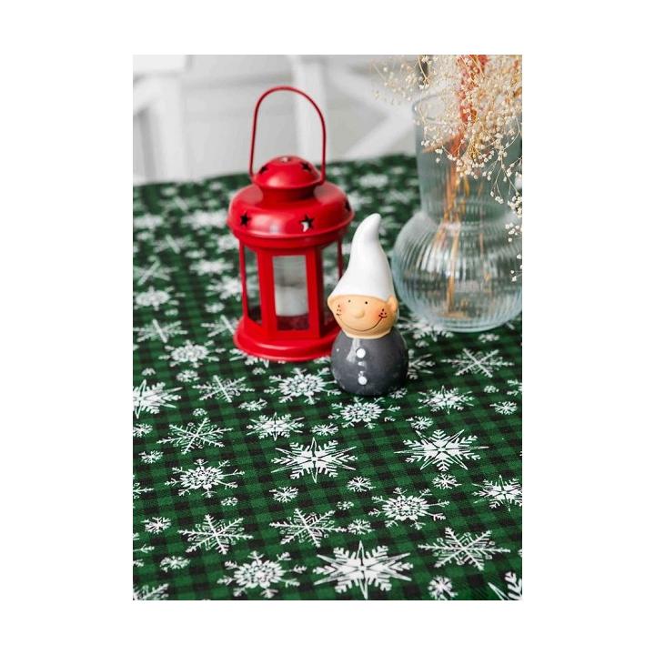 Фото Новогодняя скатерть с тефлоновым покрытием Рождественская 120х180 - Магазин MASMART