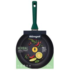 Фото Сковорода RINGEL Herbal глубокая с крышкой 24 см  - Магазин MASMART