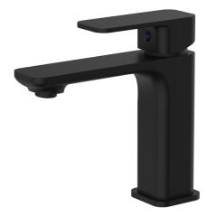 Фото Змішувач для умивальника Imprese Bilovec чорний 05256  - Магазин MASMART