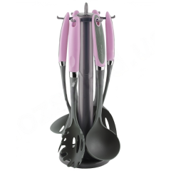 Фото Набір кухонного приладдя з 7 предметів з підставкою...  - Магазин MASMART