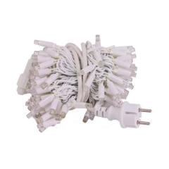 Фото Гірлянда вулична на 100 діодів LED Білий провід Нитка...  - Магазин MASMART